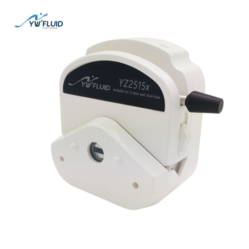 Peristaltic pump head with strong chemical resistance